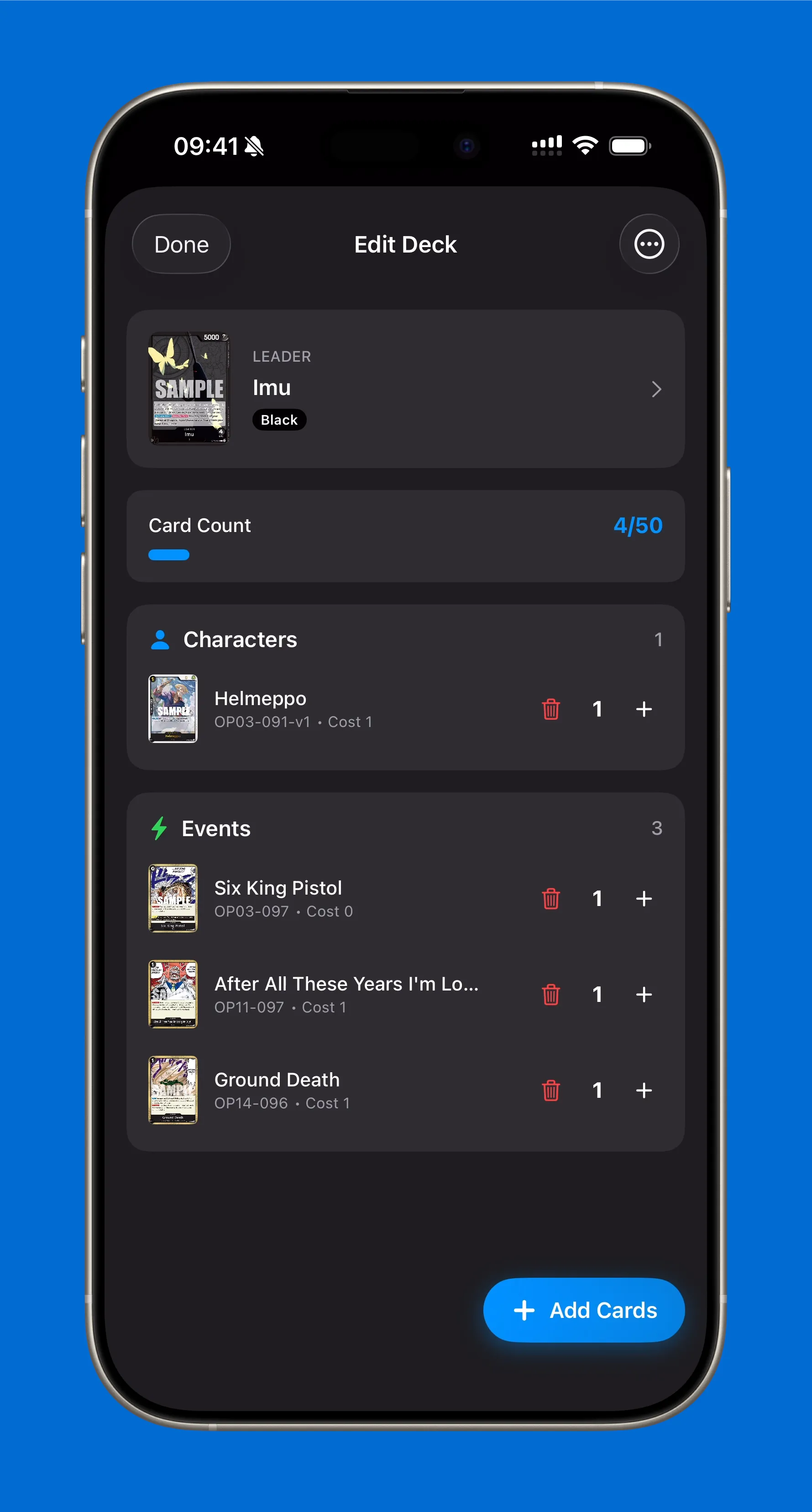 Deck editor